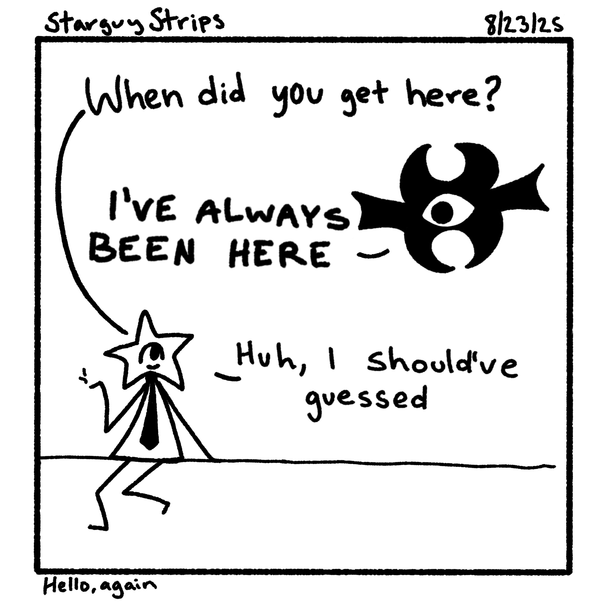 When did you get here?